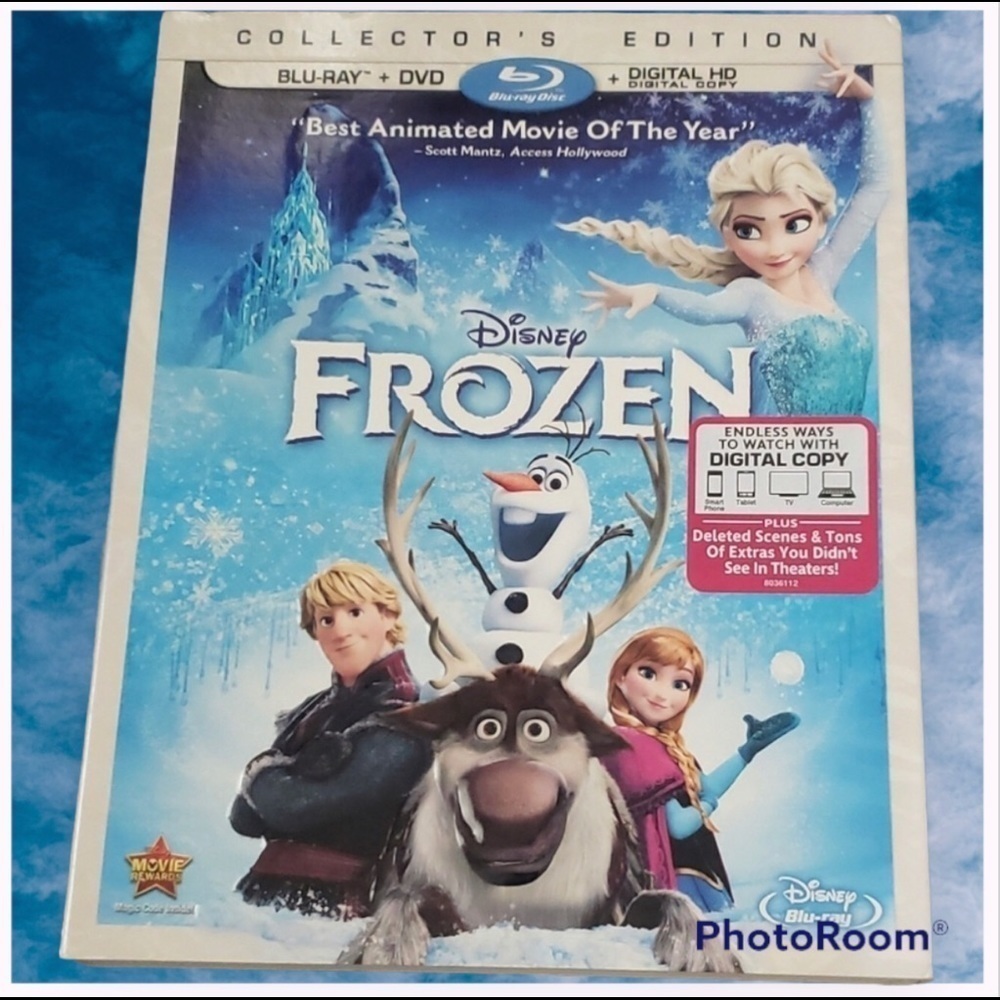 Disney Frozen Blu-ray  + DVD‎